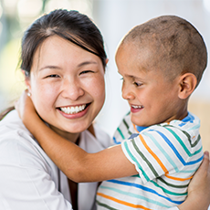 Certified Nurse with Child Patient